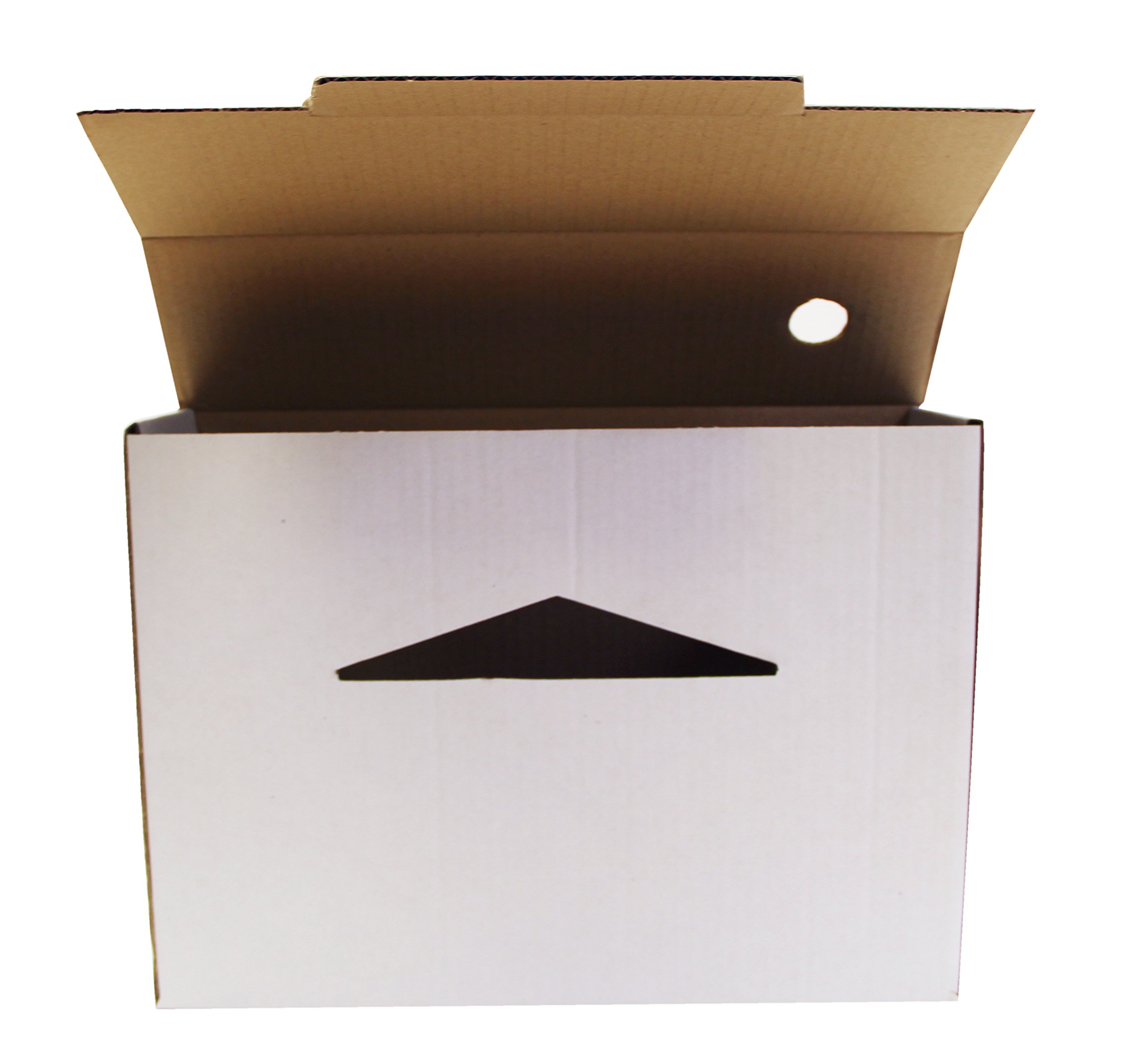 Elba 100580279 - Caja de 50 cajas archivo definitivo, cartón microcanal, A4