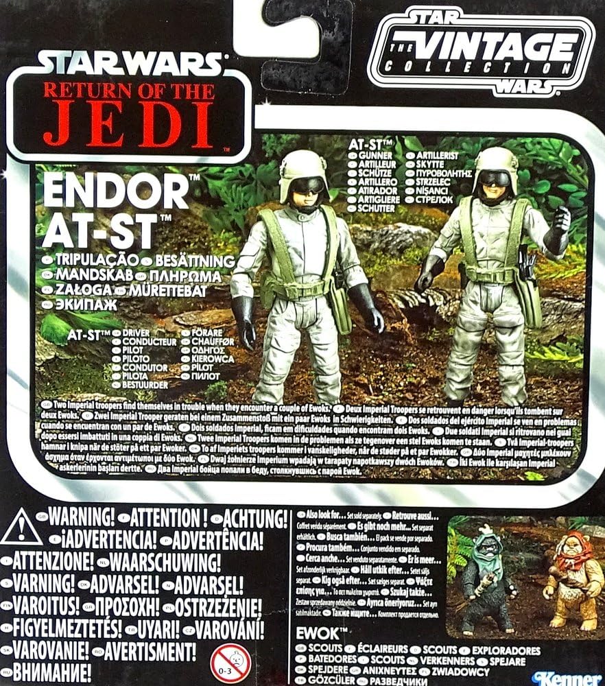 Star Wars Vintage 2012 - Endor AT-ST Crew (AT-ST Driver & AT-ST Gunner)