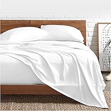 Funky Gadgets Super King Flat Sheet Cotton, 100% Egyptian Cotton White Flat Bed Sheet, 300 Thread Count Luxury Hotel Quality Top Sheets, Breathable Bedding Flat Sheets No Pillowcases (250 X 280cm)