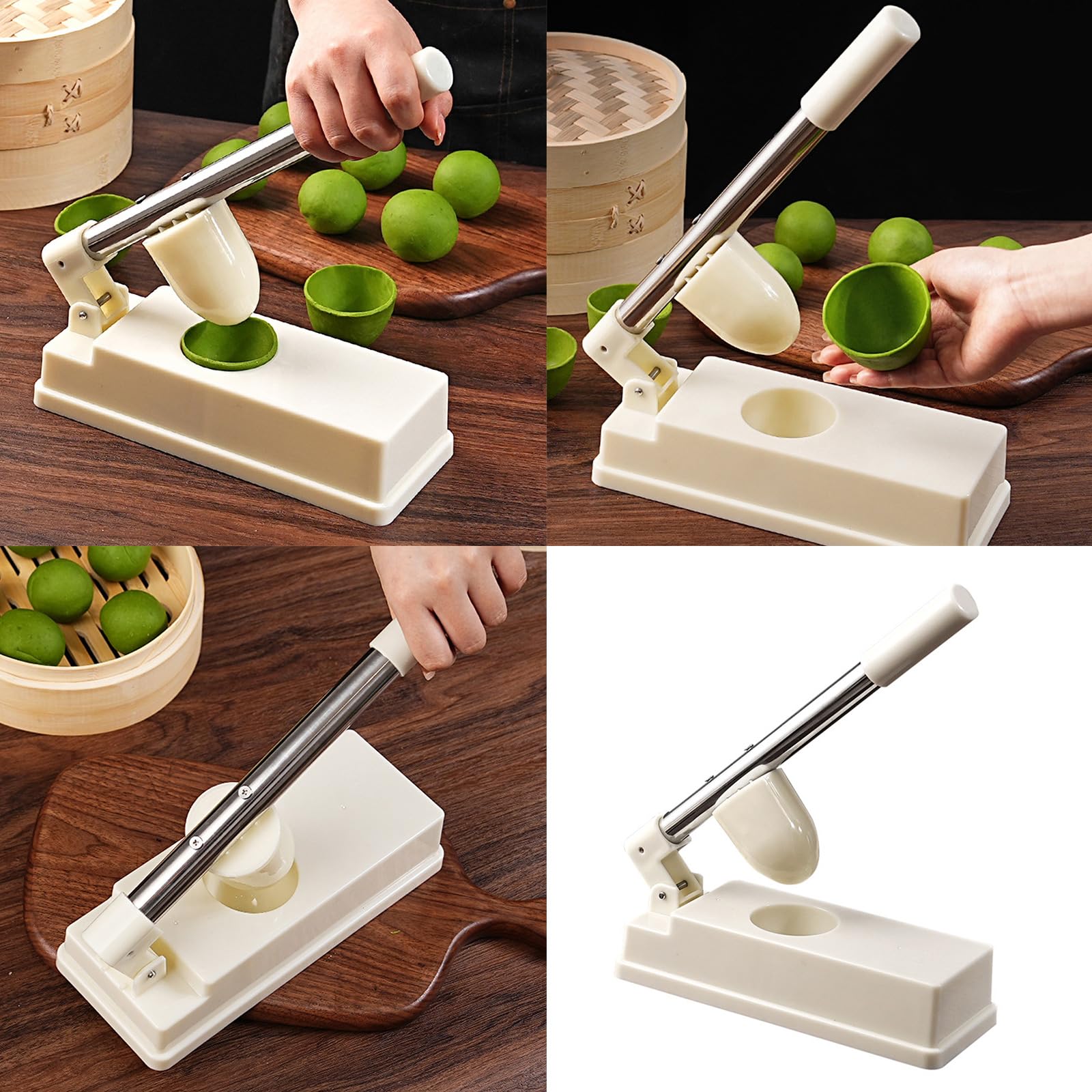 XZQYDS Dumpling Skin Maker Dumpling Wrapper Press Dumpling Skin Tool Texture Suitable for Food Enthusiasts
