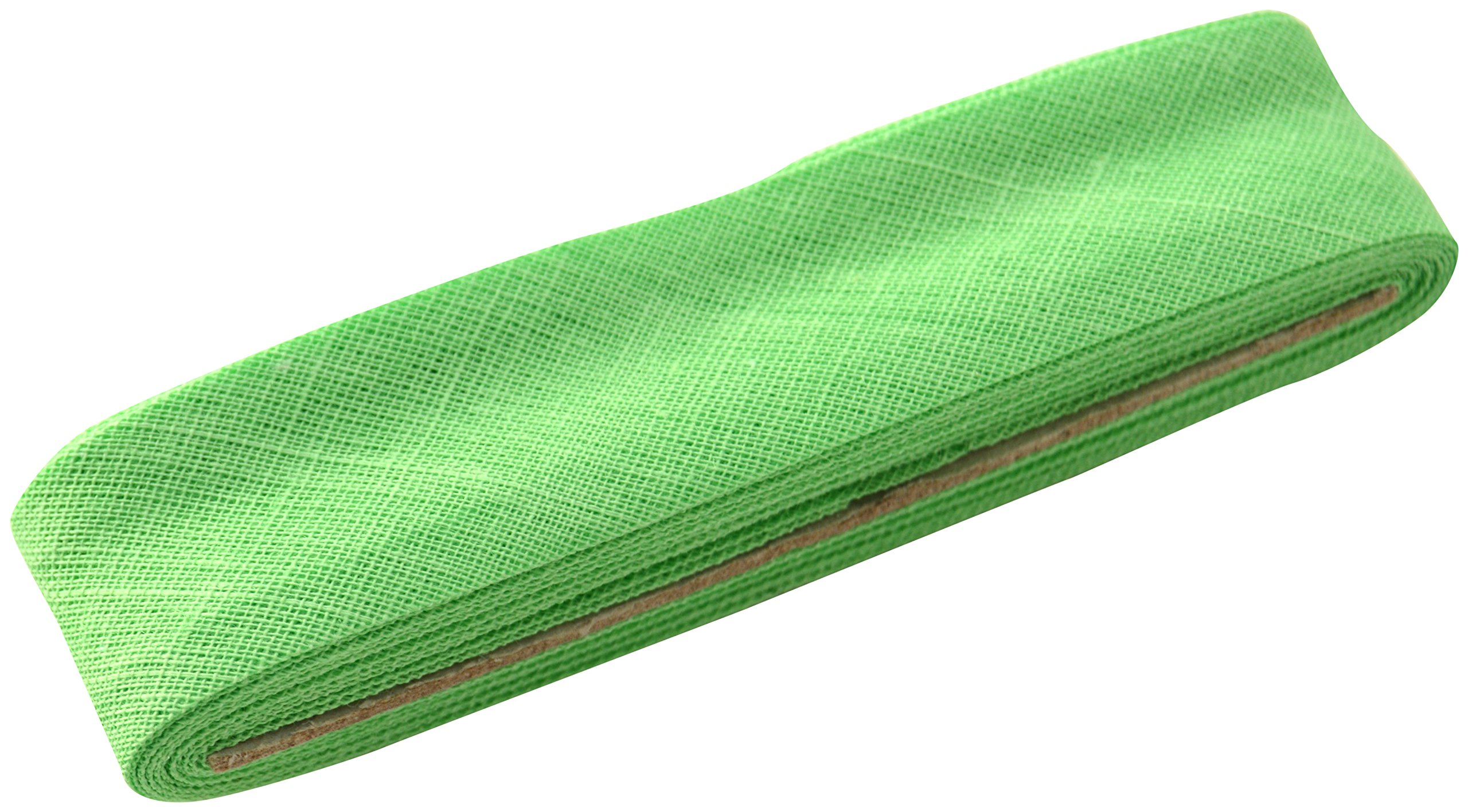 Inastri – Nastro sbieco di Cotone 25/5/5 mm Colore Verde Mela 89 – 3 m