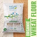 Natureland Organics Whole Wheat Flour 3 kg gallery image