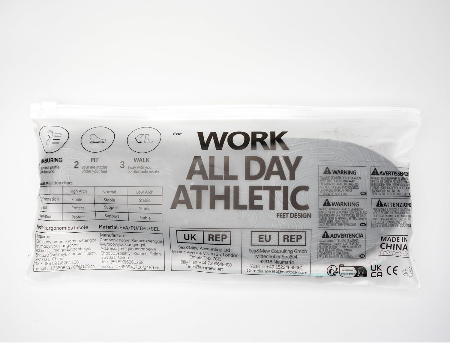 Plantar Fasciitis Arch Support Orthopedic Insoles Relieve Flat Feet Heel Pain Shock Absorption Comfortable Insoles 12 81nBGoMhs+L. AC SL1500