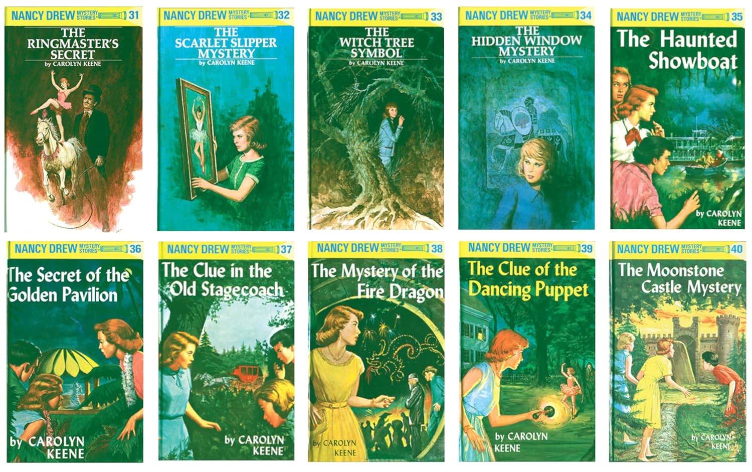 Nancy Drew Set Books 3140 Carolyn Keene Books