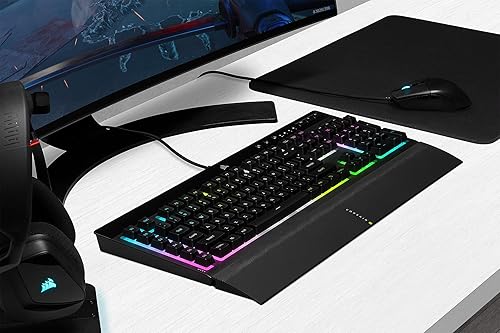 Miniatura 2 de Corsair K55 RGB PRO XT - Retroiluminación RGB dinámica por tecla - Seis teclas macro con integración de software Elgato Stream Deck - IP42
