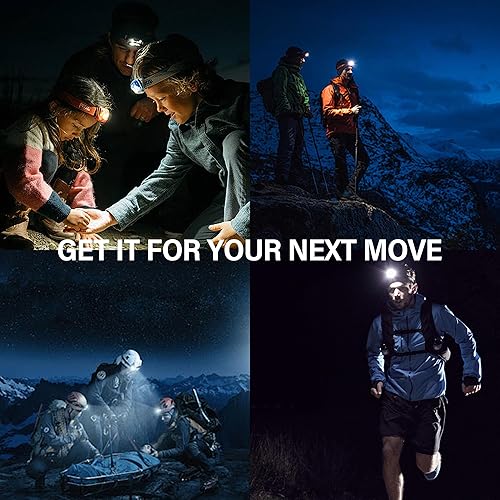 Miniatura 8 de PHILIPS SFL3183RH Linterna frontal LED recargable, luz de flash impermeable para exteriores, accesorios de campamento, 6 modos para senderismo,