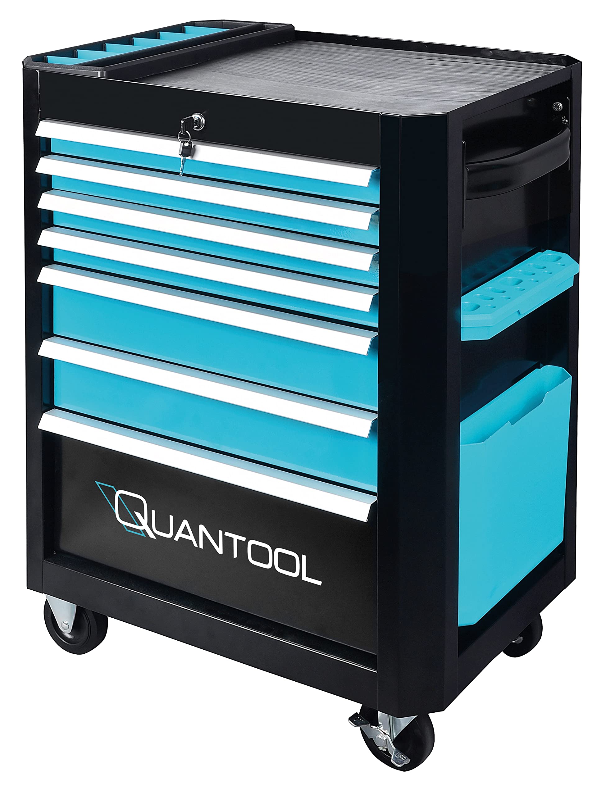 Brüder Mannesmann Quantool Q25160 Servante d'atelier 217 pièces