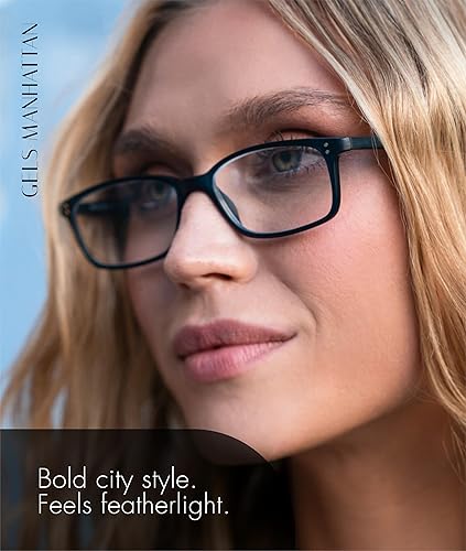 Miniatura 7 de Scojo New York Gels Manhattan - Lentes de lectura hechos a mano, resistentes a los arañazos, para mujeres y hombres