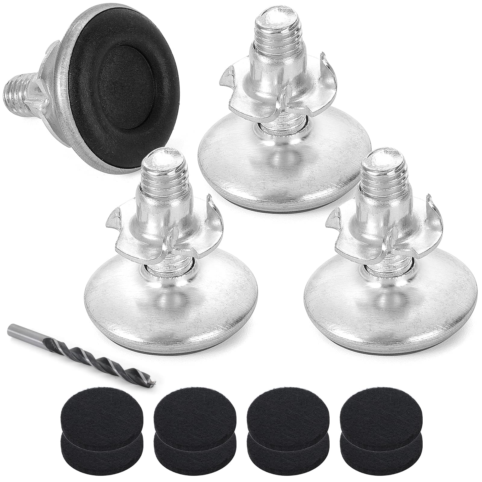 Buy zzjdsl 4 Set M8 Furniture Leveling Feet,Adjustable Leg Levelers for