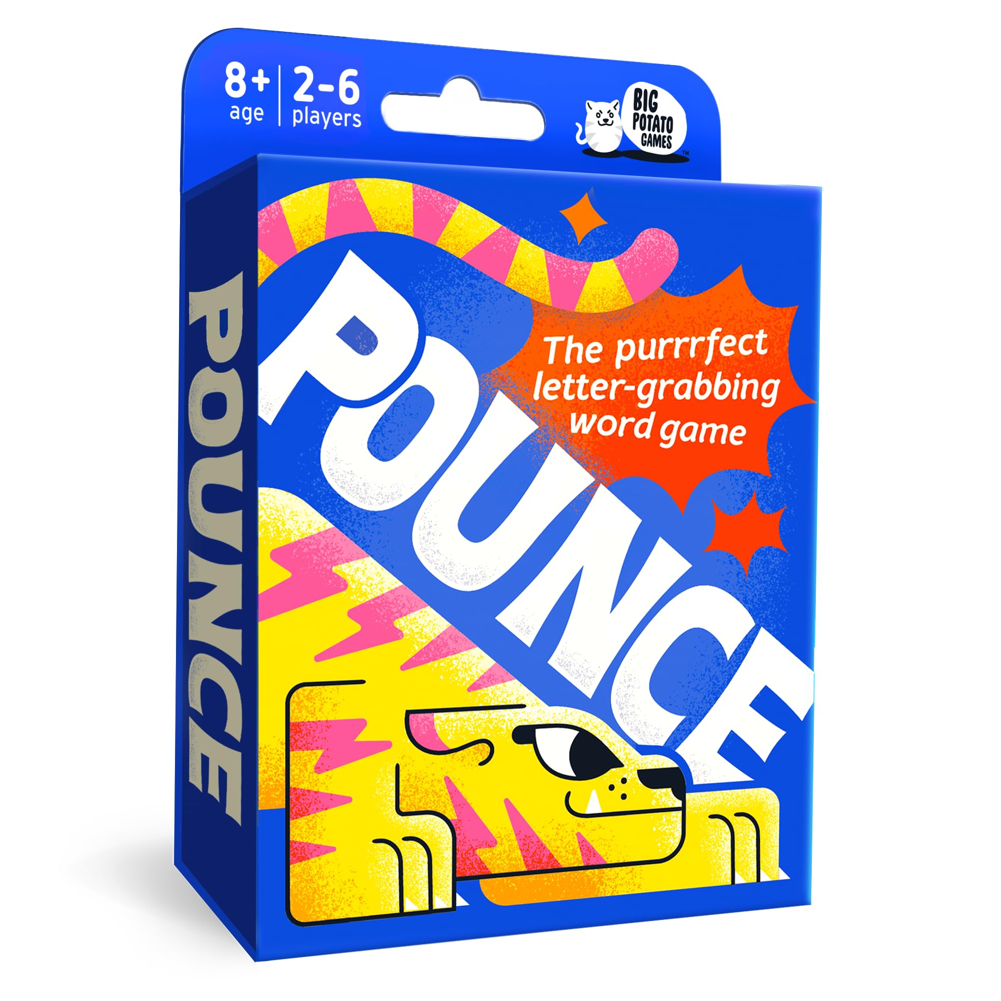 Big Potato Pounce: The Purrrfect Letter Grabbing Card Game