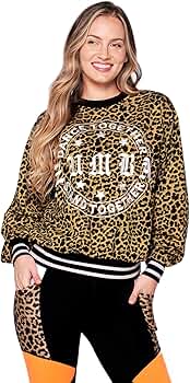 新作　ZUMBA ウェア　豹柄　S 正規品 ズンバ ZUMBA Funscape レギンス スパッツ ハイウエスト