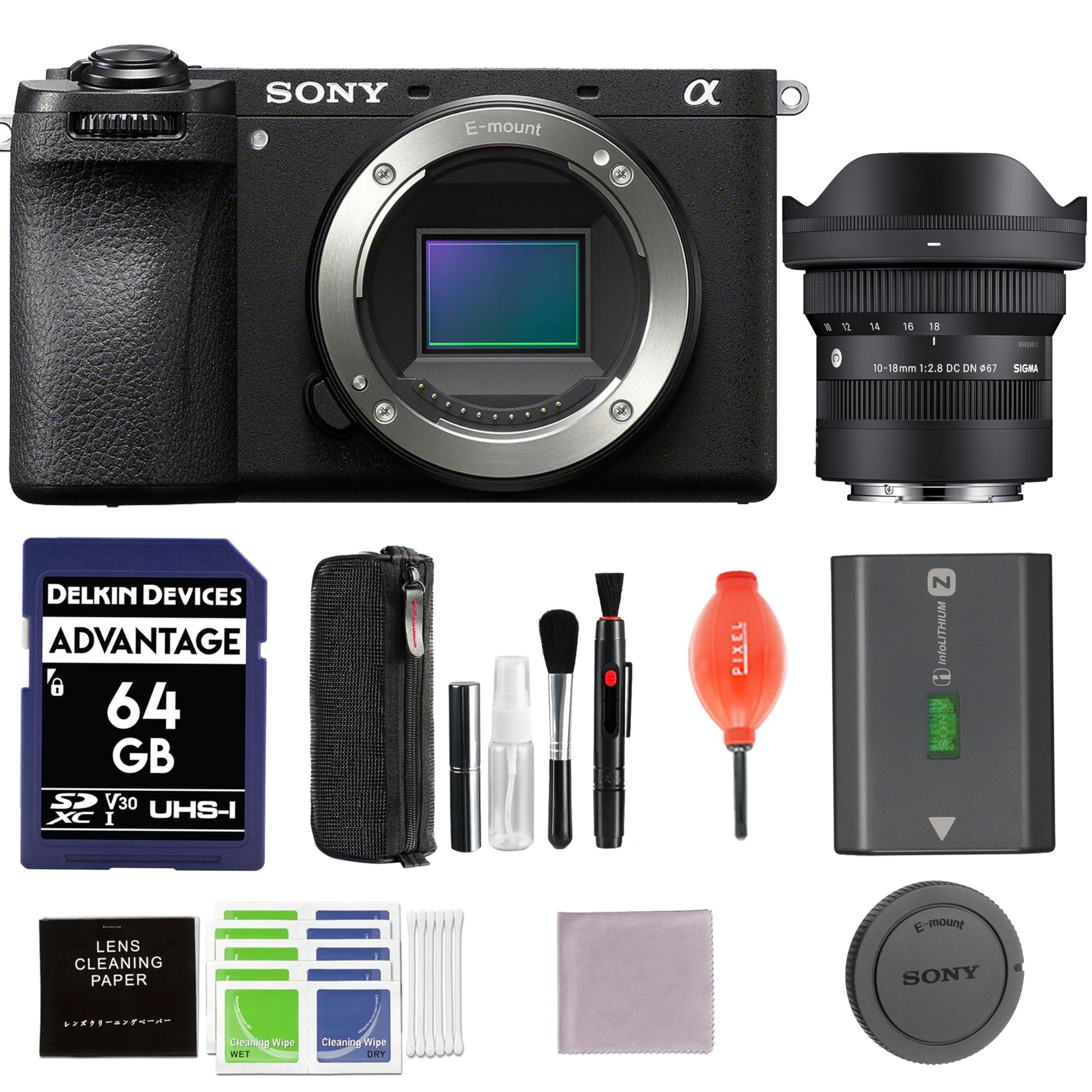 Amazon.com : Sony Alpha a6700 Mirrorless Camera Body Bundle with