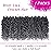 Goddess Locs Crochet Hair 10 Inch 7 Packs Ombre Grey Boho Faux Locs Crochet Hair for Black Women Pre Looped Crochet Locs with Curly Ends (1B/Gray)