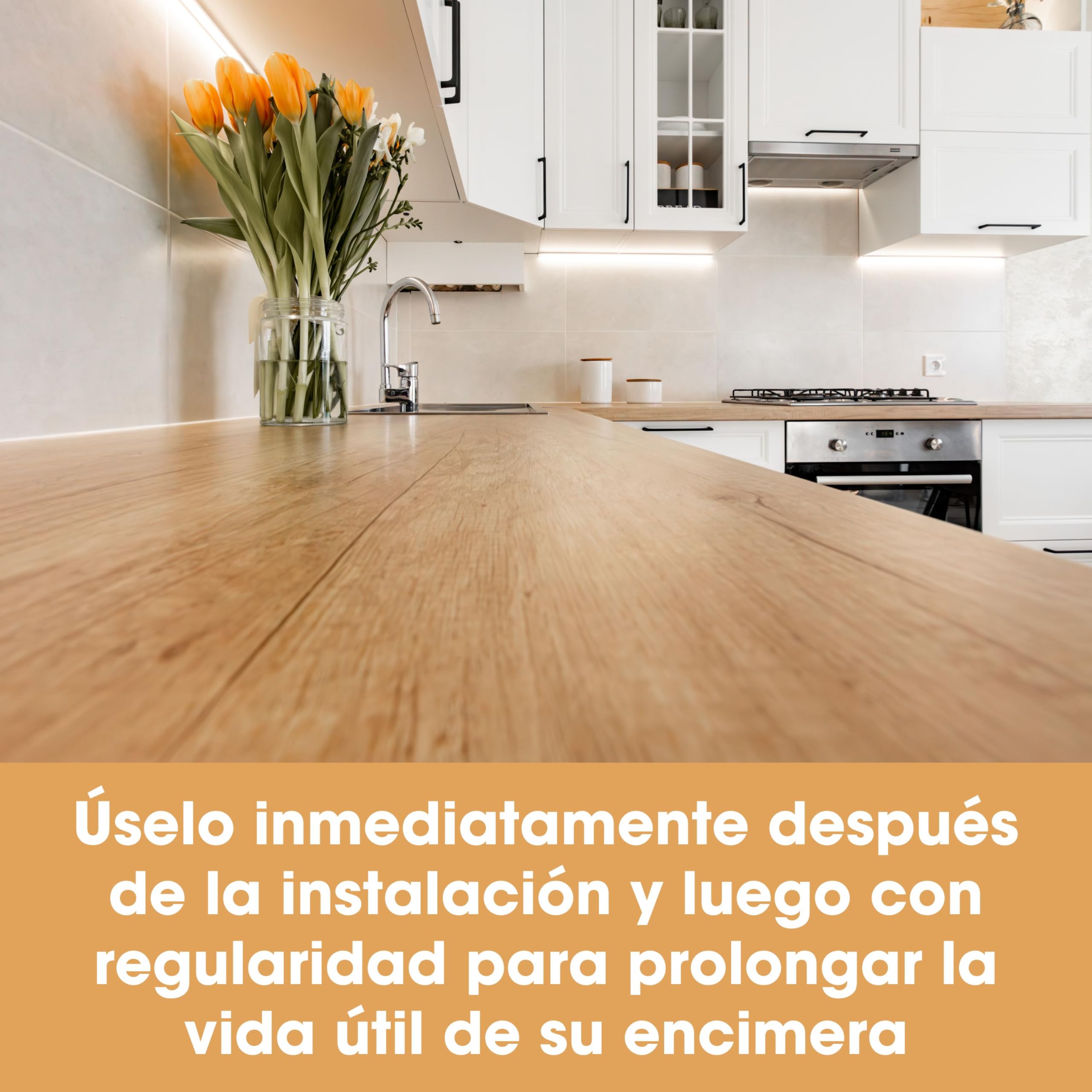 Furniture Clinic - Kit de mantenimiento para encimeras de cocina de madera y otras encimeras de madera