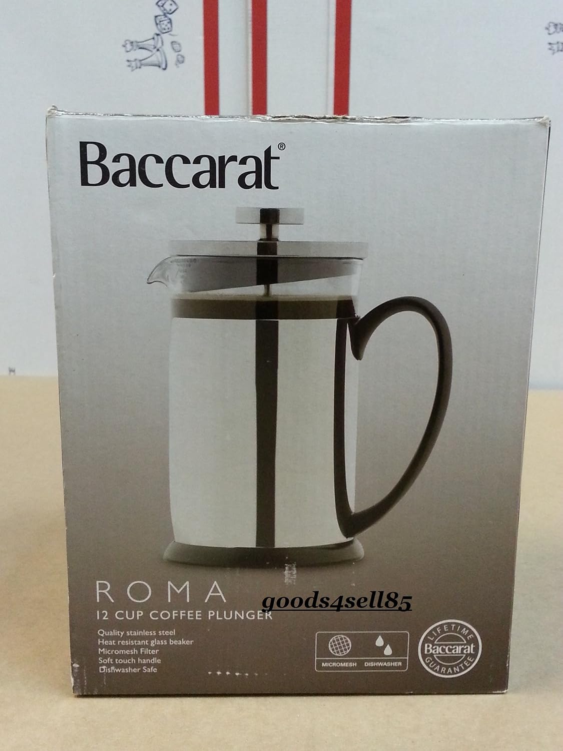 Baccarat Roma 12 Cup Coffee Plunger
