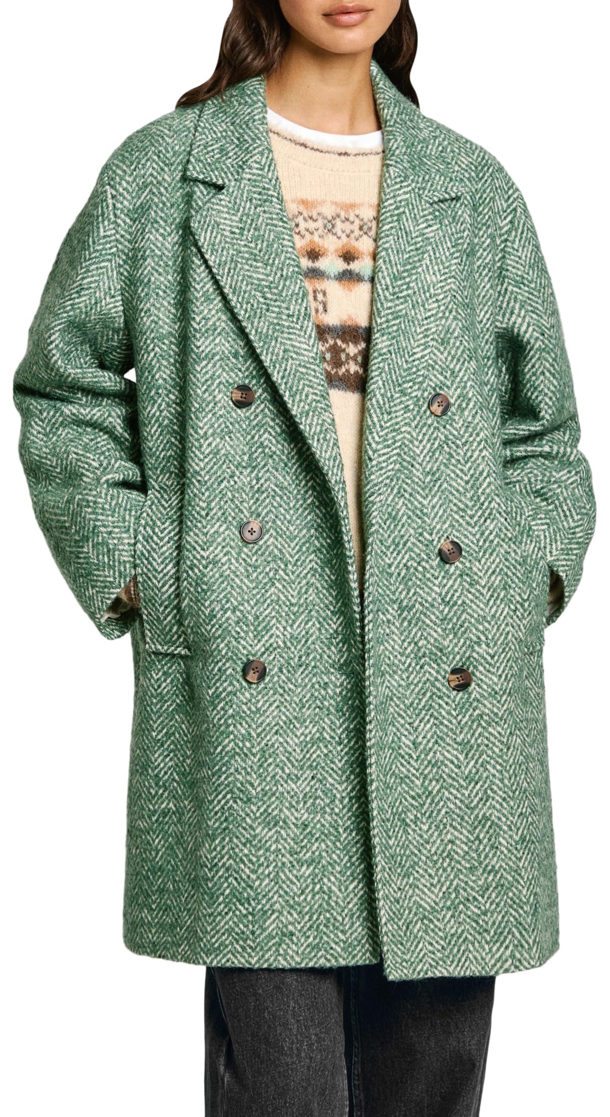 Pepe Jeans Damen Camille Baby Jacke