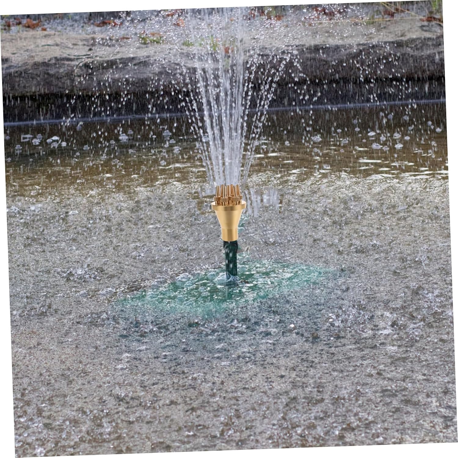 Fountain Sprayer Nozzle Garden Landscape Water Feature Head for Ponds Pools and Fountains Easy Installation Durable Construction