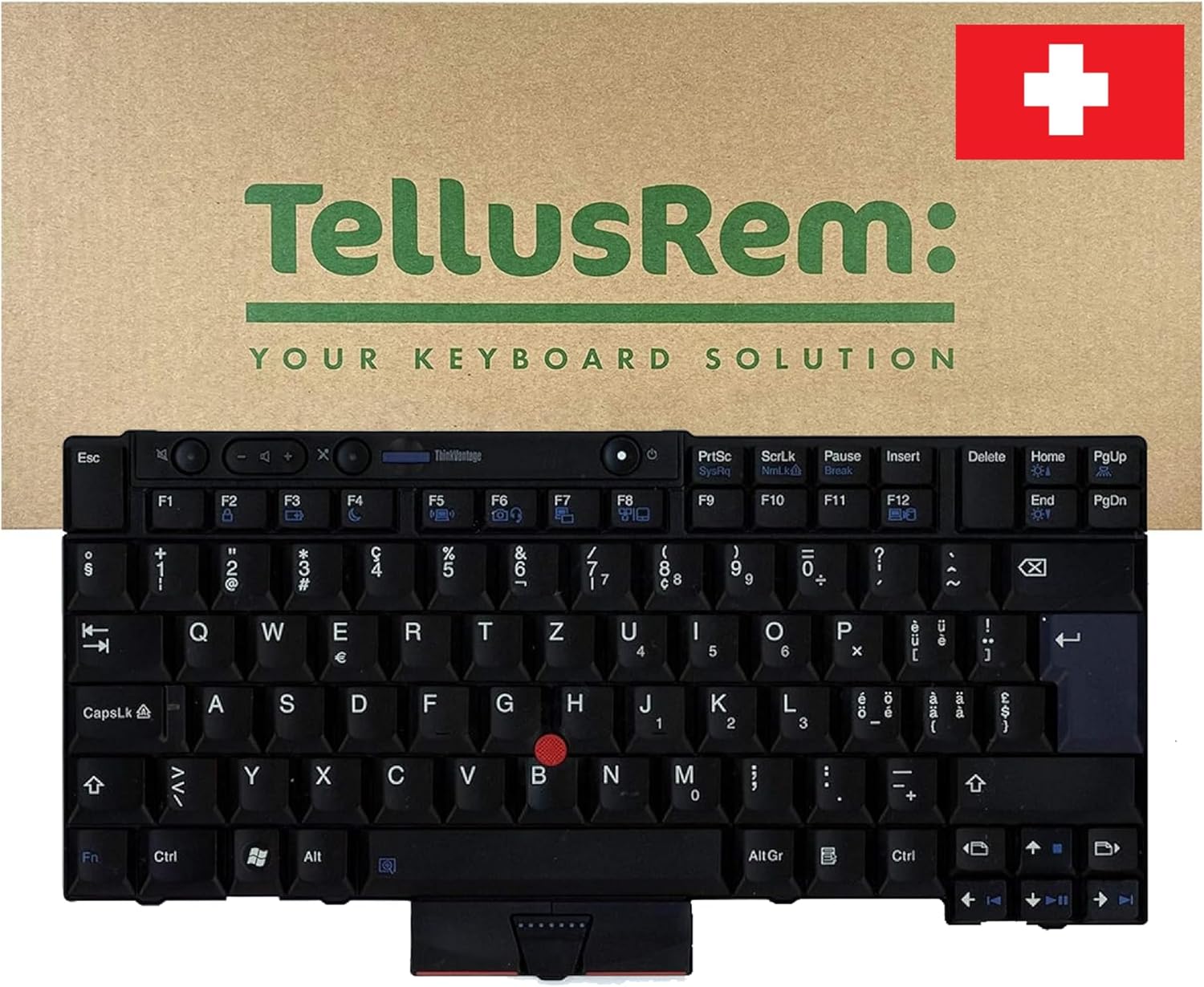 Replacement Belgian Non-Backlit Keyboard for Lenovo Thinkpad T520 T520i T420S T420 T420i T400S T410S T410 T410I T510 T510i W510 W520 X220T X220s X220i X220