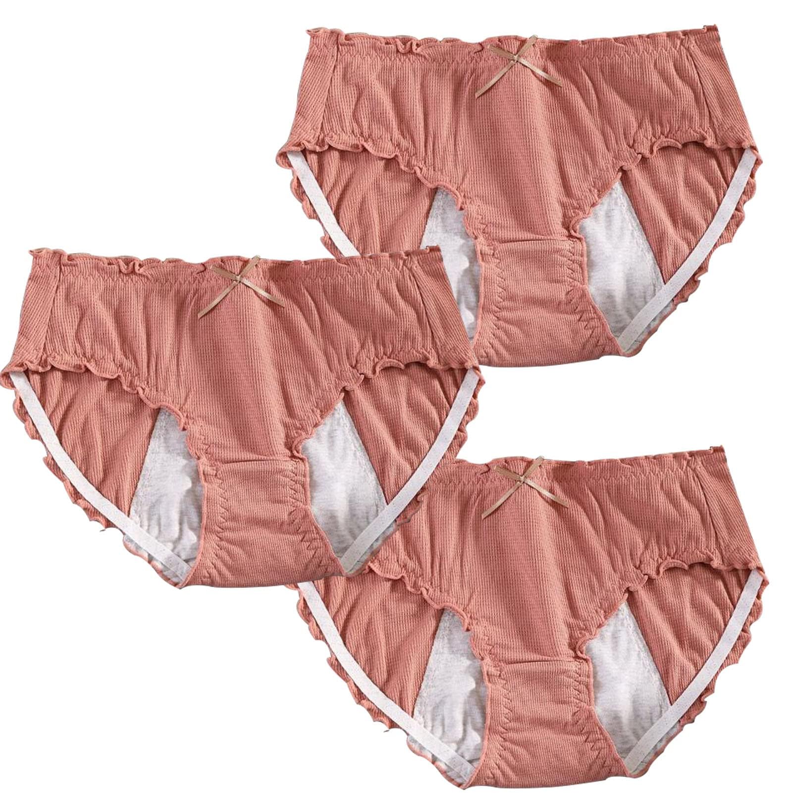 Culotte menstruelle coton lavable sous-vêtement physiologique de protection anti-fuite