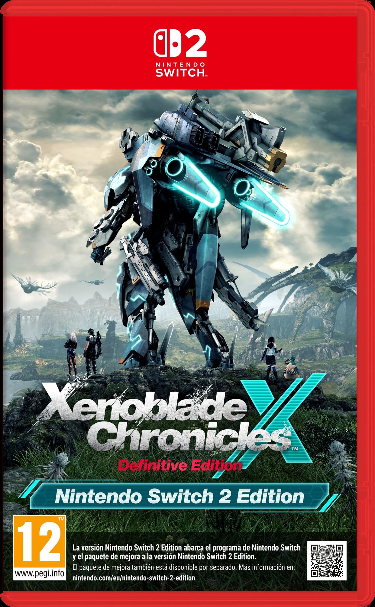 JUEGO NINTENDO SWITCH 2 XENOBLADE CHRONICLES X