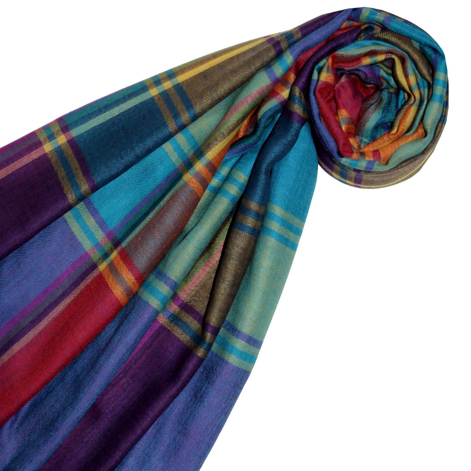 Lorenzo Cana Pashmina damski szal 100% kaszmirowy kaszmir pashmina