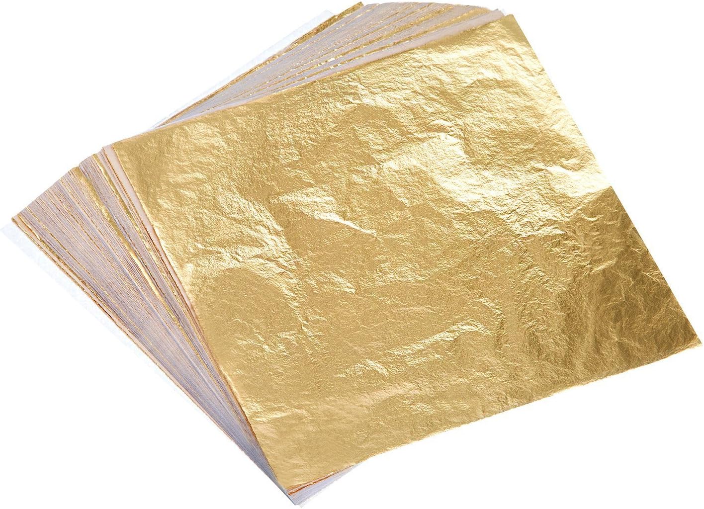 25 Sheets Gold Imitation Gold Leaf Sim 2.0 (Antique Gold) – 14 x 14 cm
