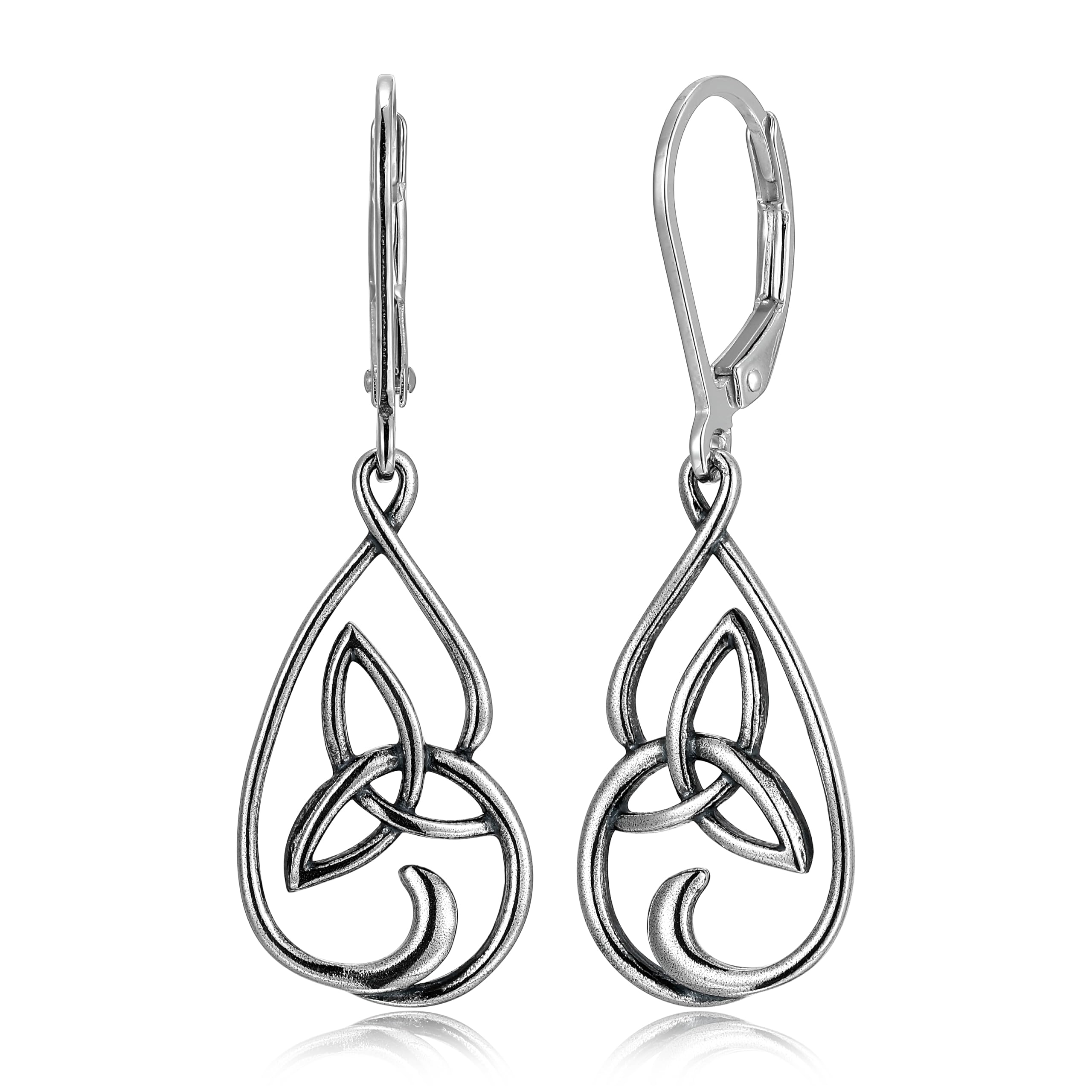 MORGAN & PAIGE Celtic Knot Dangle Earrings