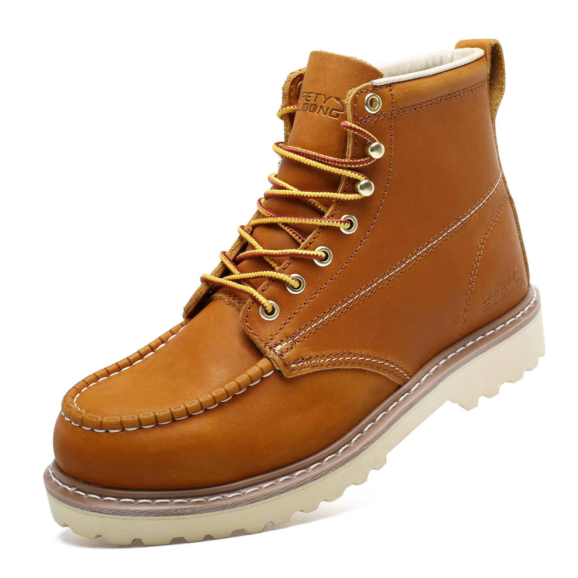 SAFETY LOONG Moc Soft Toe Casual Work Boots