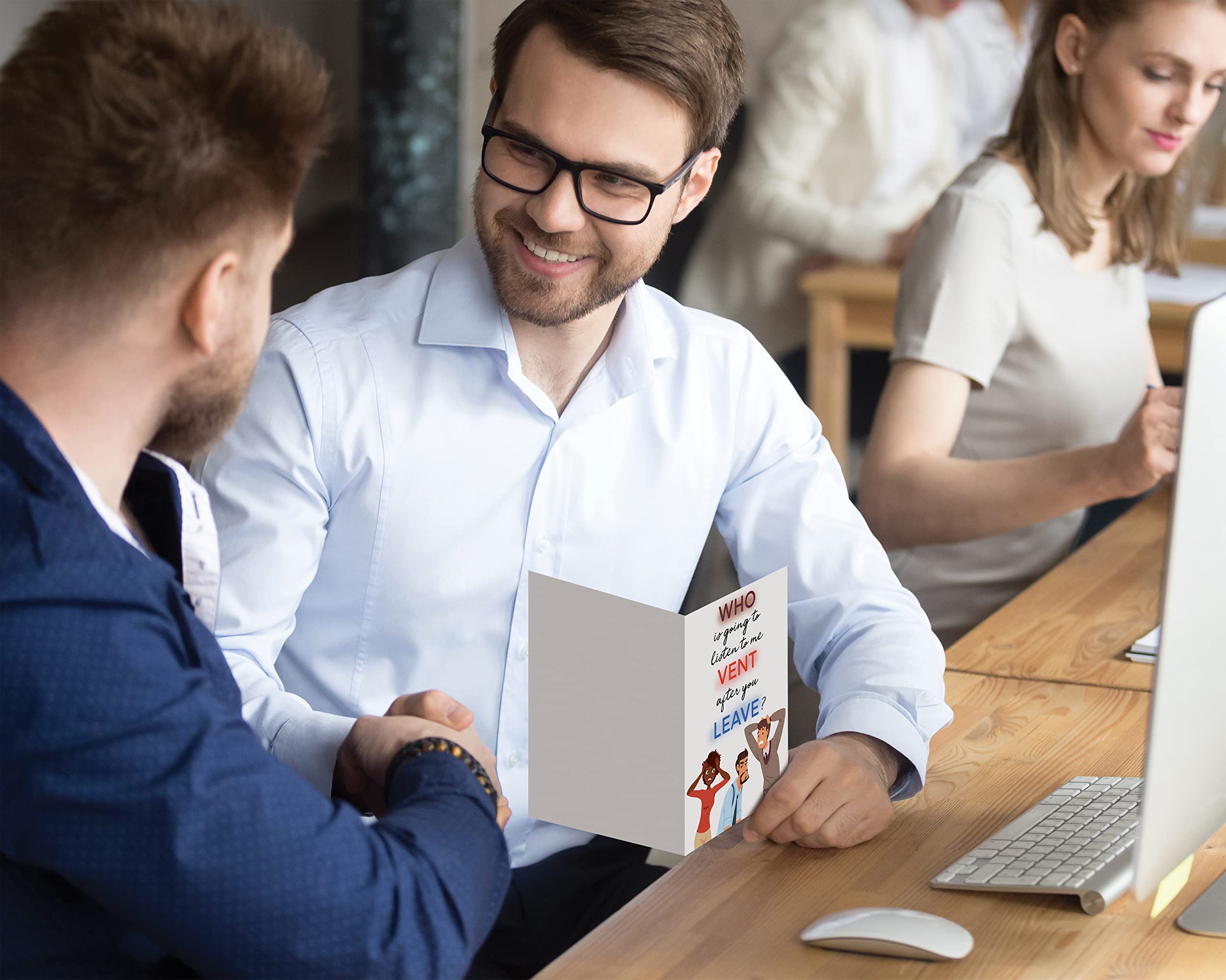 Better Office Abschiedskarten Mit Umschlägen – 2 Designs Für Kollegen, Ruhestand & Goodbye