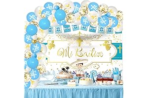 Mi Bautizo Decorations - Premium Party Supplies for Baptism or Christening