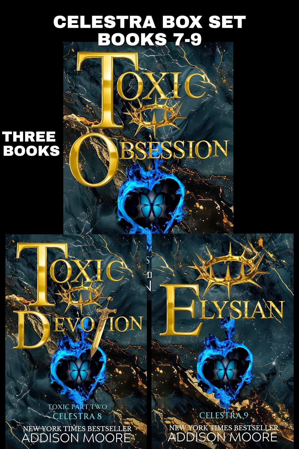 Celestra Series: Books 7-9 (Celestra Boxed Set Book 3)
