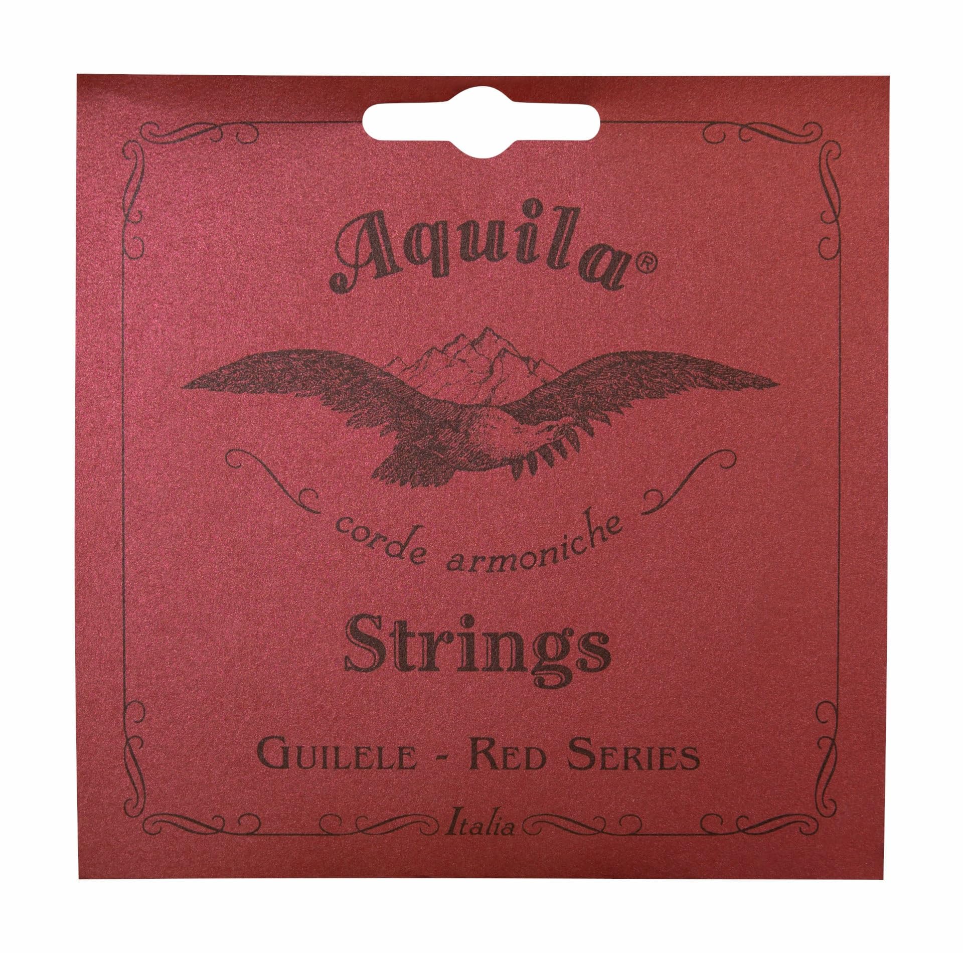 Aquila 187C Red Series, Guitalele/Guilele String Set – E-Tuning G (3th), Wound