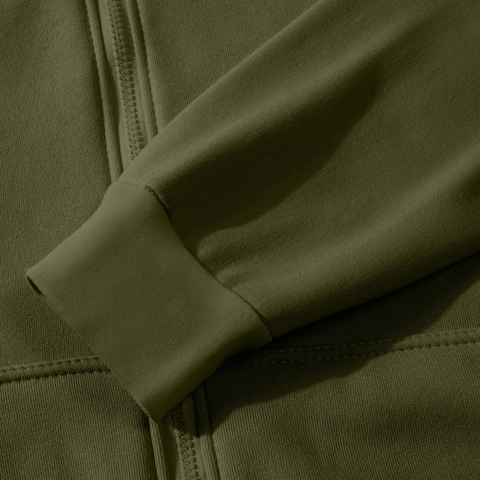 Conjunto deportivo de 2 piezas para mujer, casual, holgado, manga larga, cremallera, sudadera con capucha y pierna recta, para gimnasio, entrenamiento, con bolsillos, ropa deportiva y deportiva