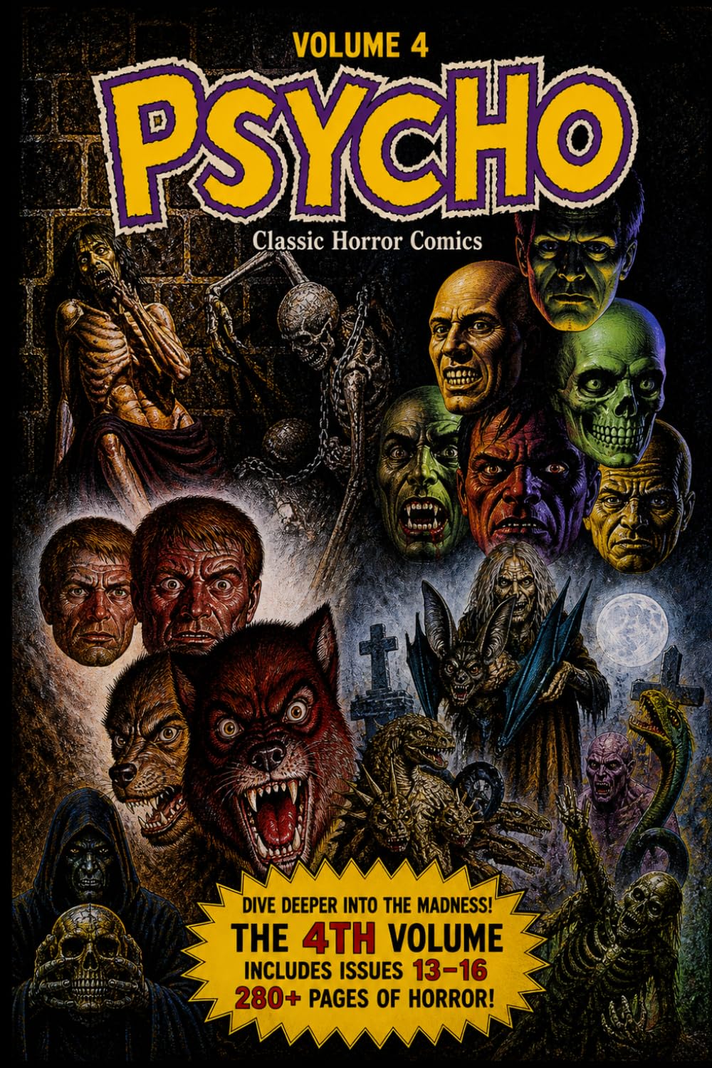 Psycho Classic Horror Comics Vol 4 (Psycho Classic Comic Collection)