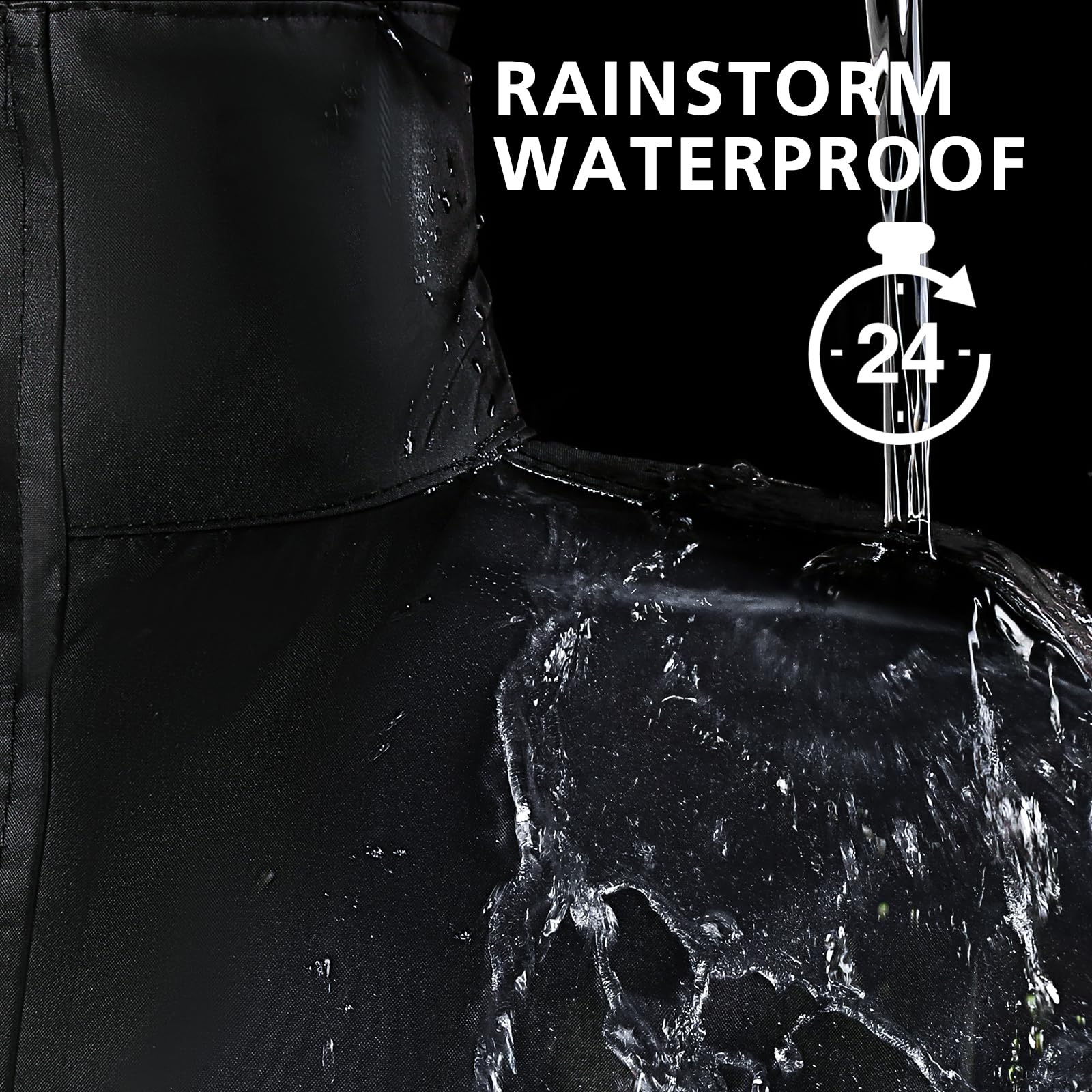 Combinaison de Pluie Imperméable Pour Homme Veste de Pluie et Pantalon Unisexe à Capuche Pour Tous les Sports, Pêche, Moto
