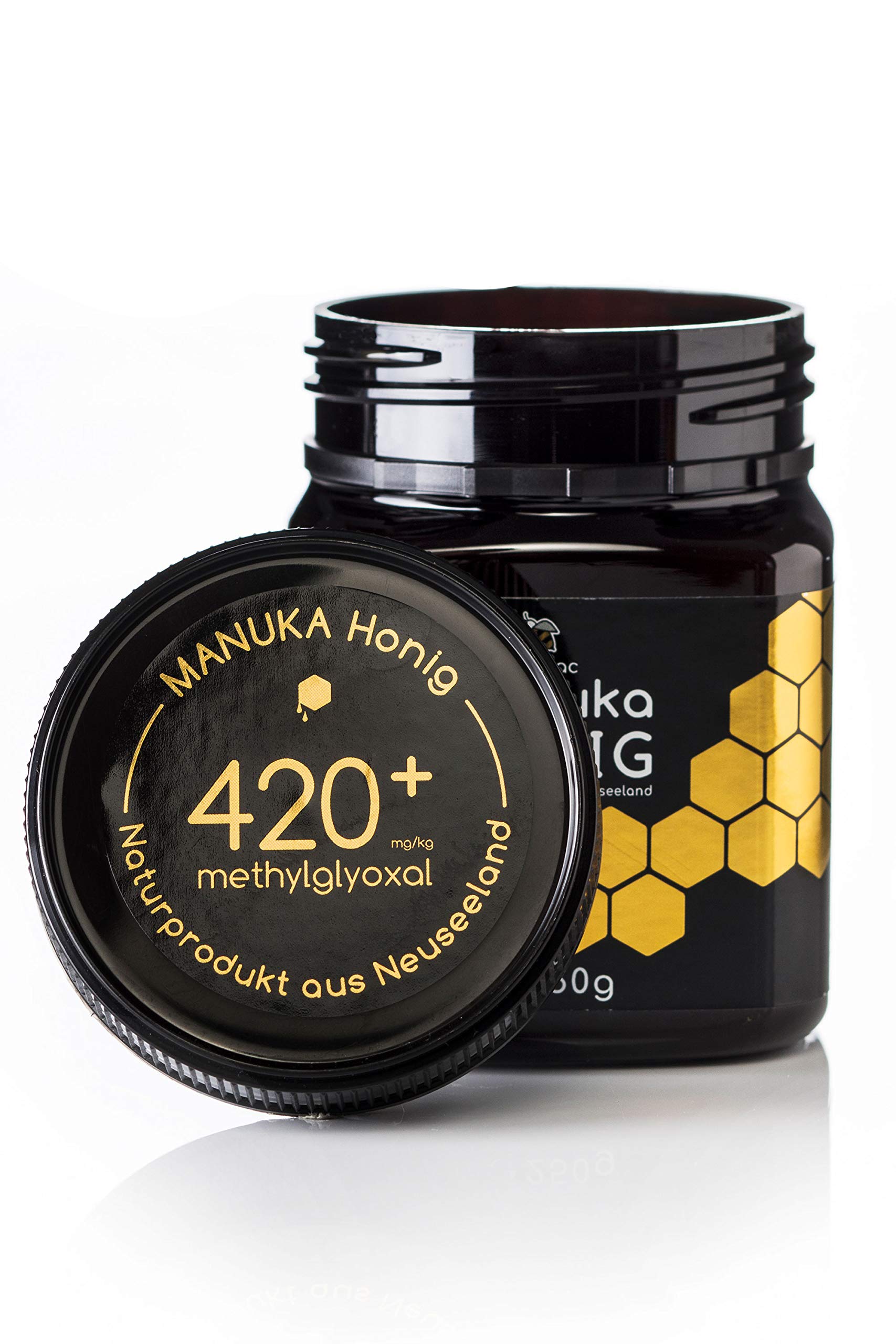 Larnac Manuka Honig MGO 420+ aus Neuseeland, 250g, Methylglyoxal zertifiziert