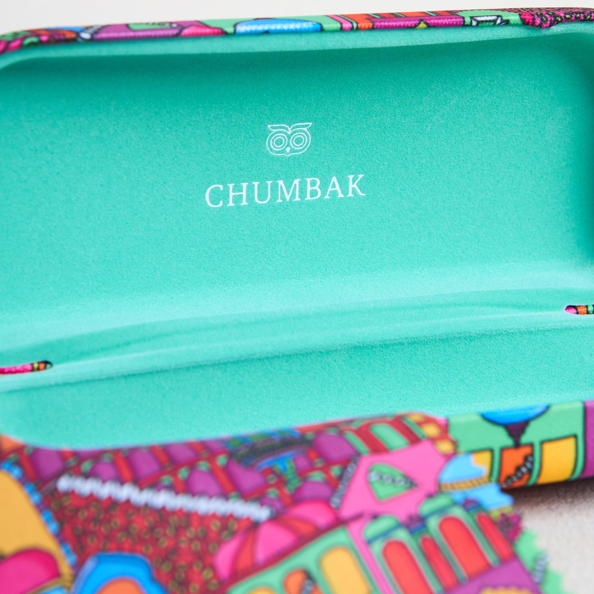 Chumbak Eyewear for Women | Spectacle Box Case | Sunglass Organizer and Cover Box | Stylish Glass Case for Specs - Image 6 thumbnail