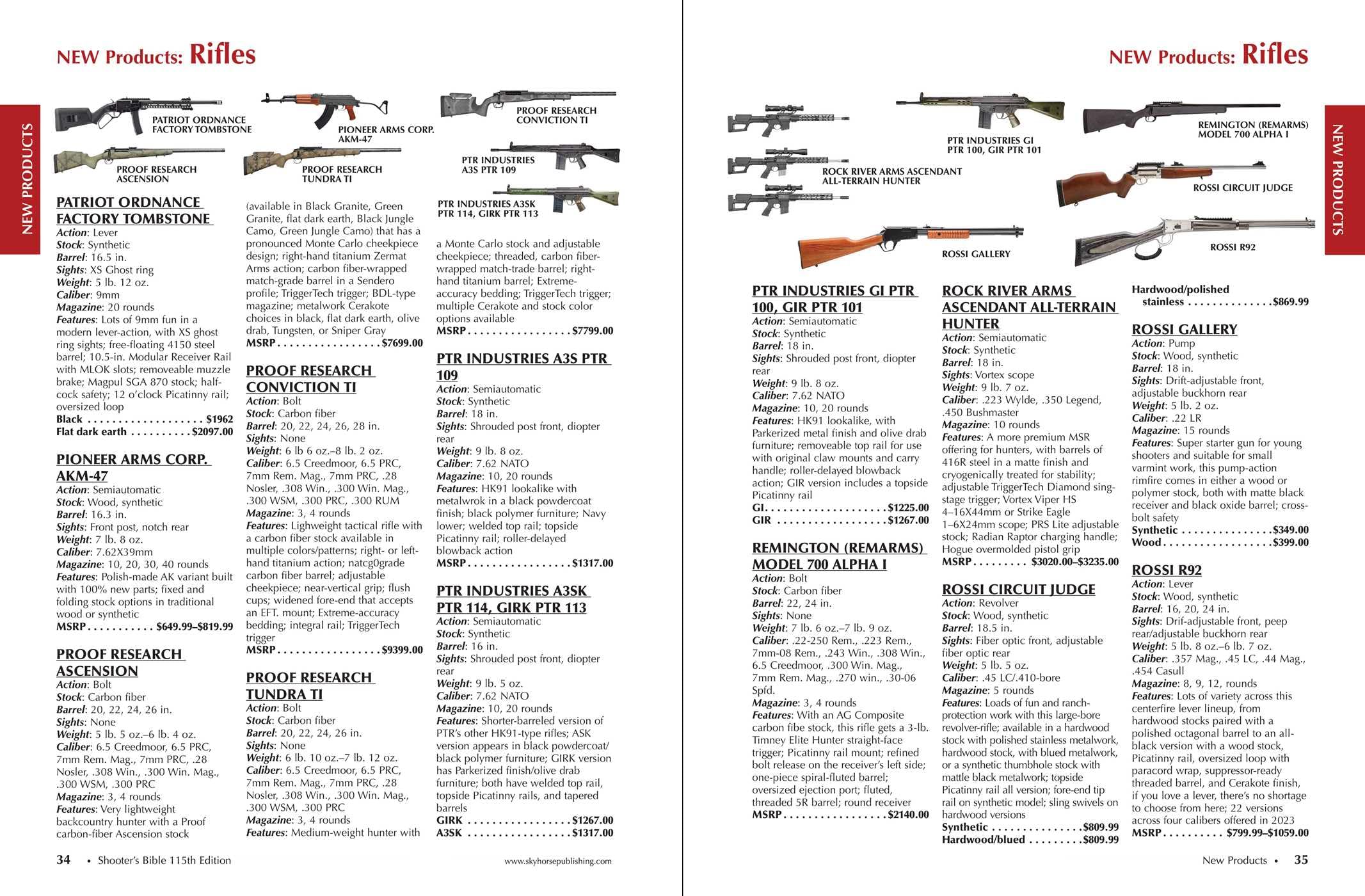 Shooter's Bible 115th Edition: The World's Bestselling Firearms Reference
