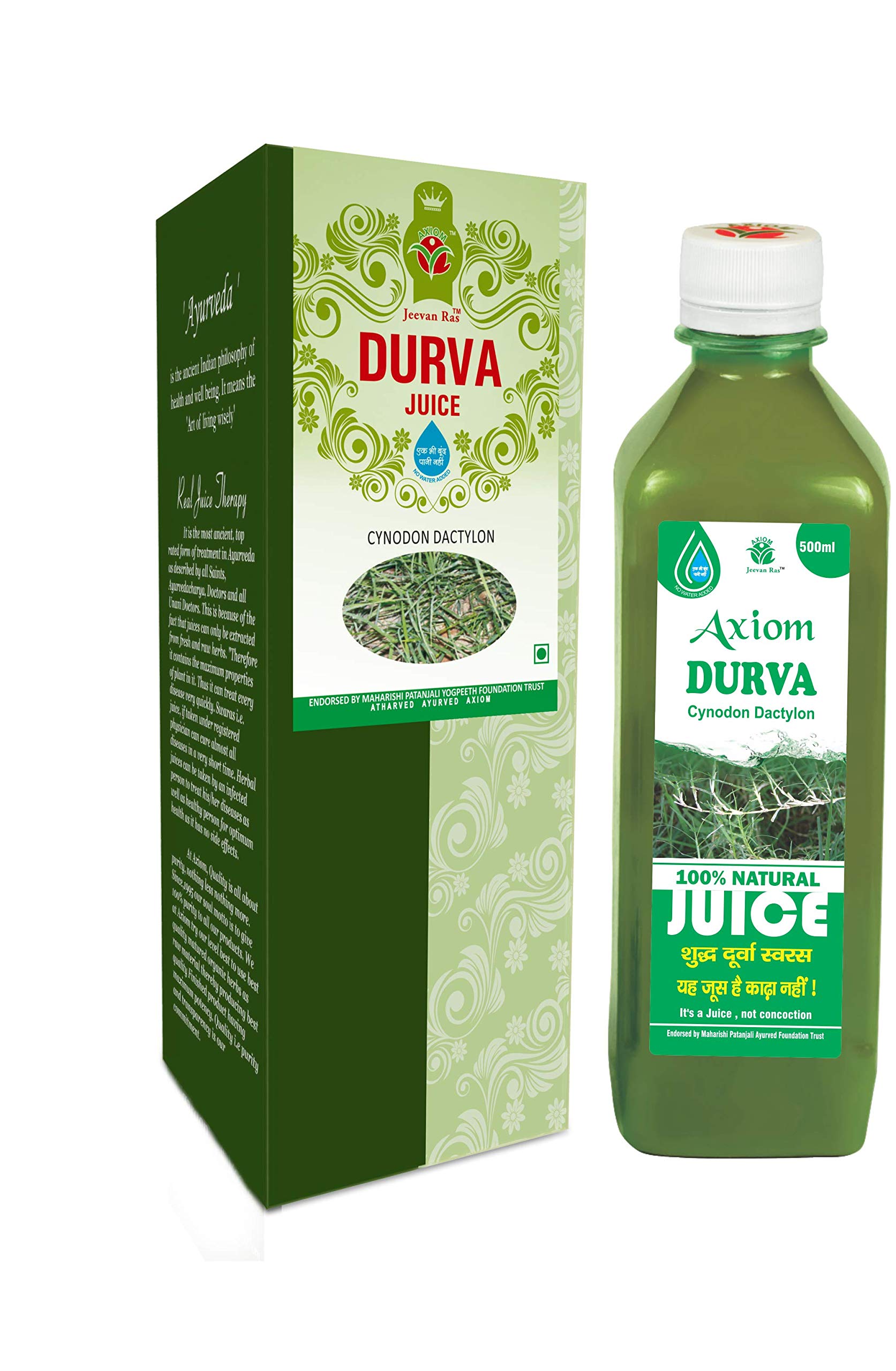 Jeevan Ras Durva Herbal Juice (500 ml)
