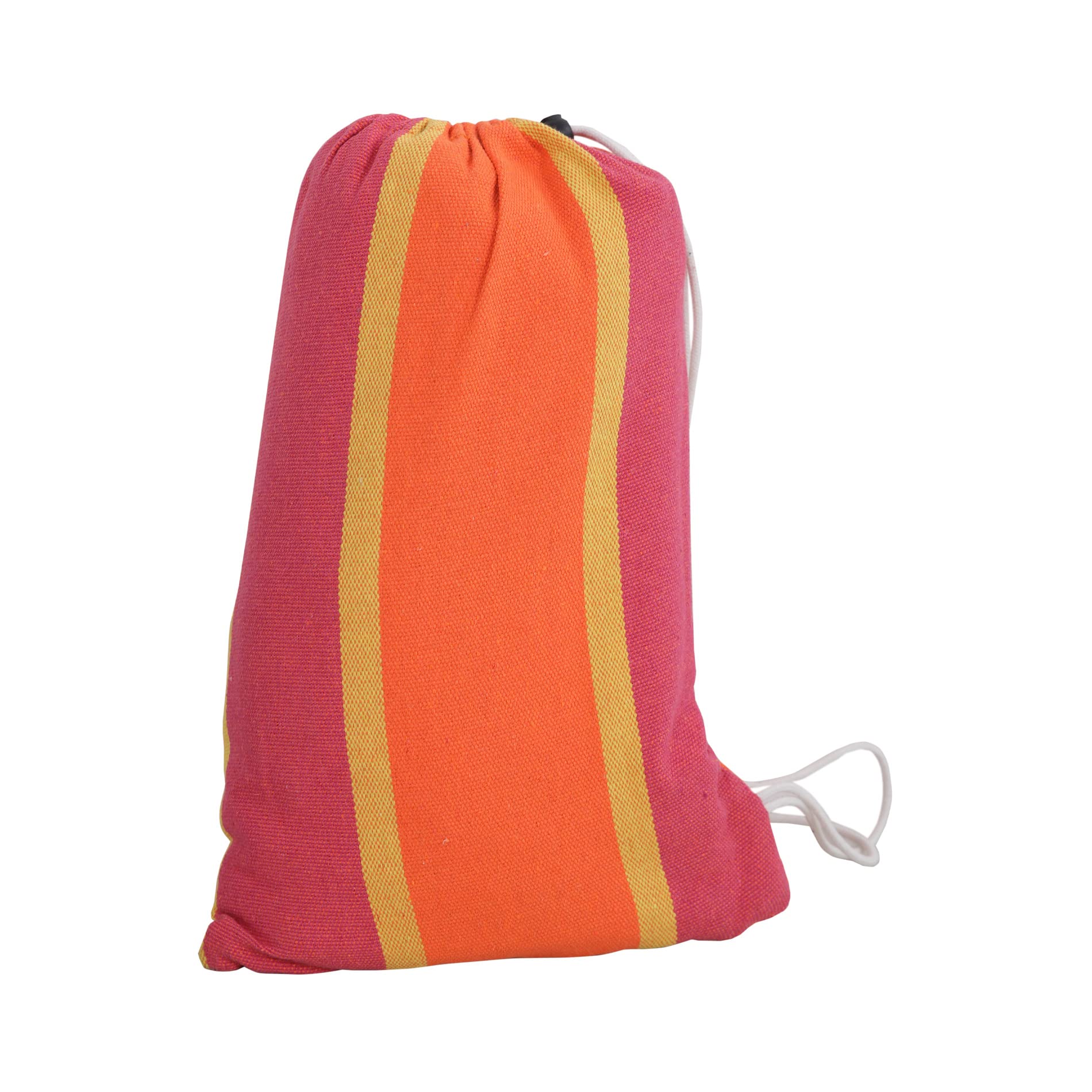 Rebecca Mobili Hamac Suspendu, Hamac de Jardin, sans Support, Polyester Coton, avec Sac de Transport, Cordes à Balancer, Capacité 200 Kg - Taille : L 240 x P 160 cm - Art. RE6699