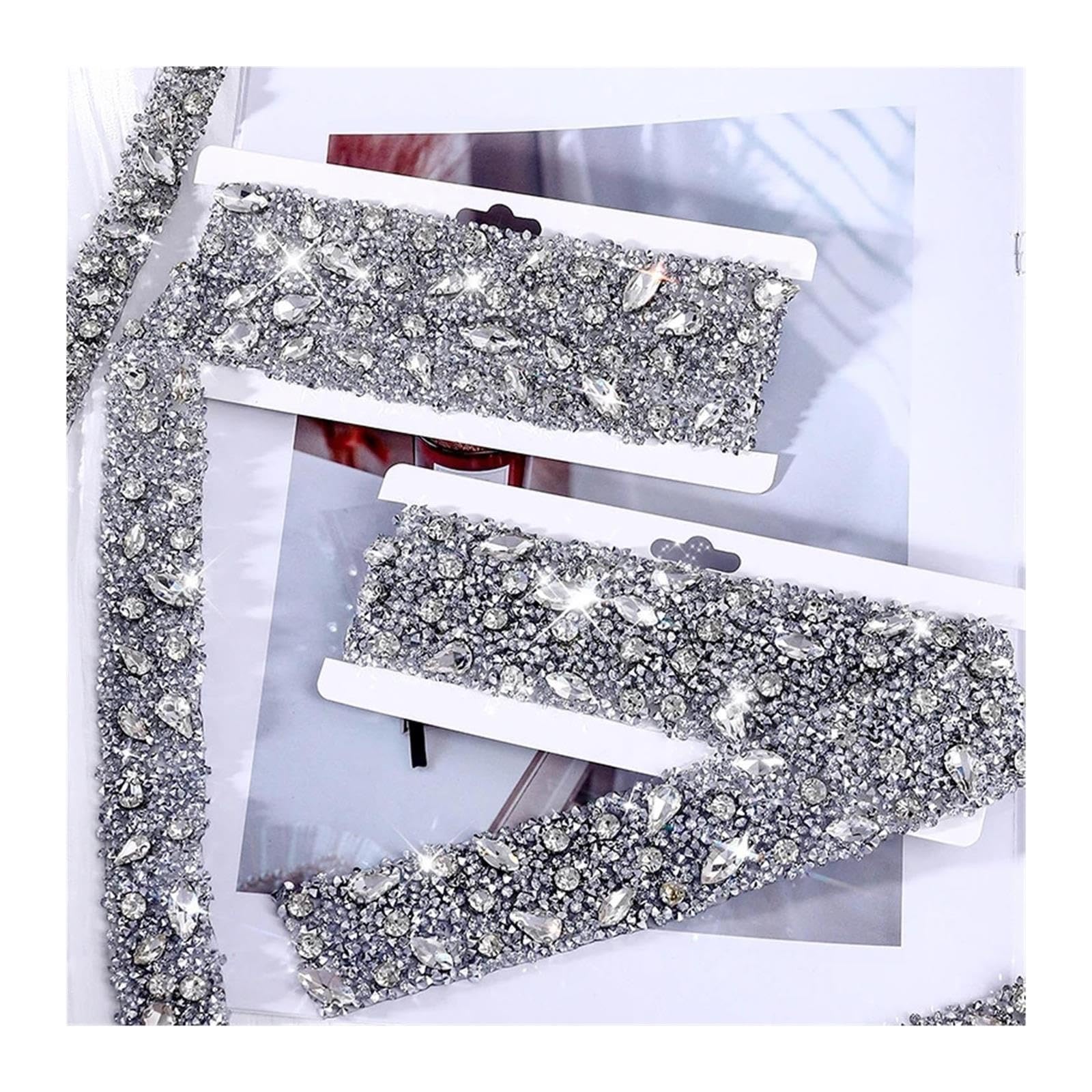 Rouleaux Ruban Strass Ruban Hotfix en résine strass de 10 mètres