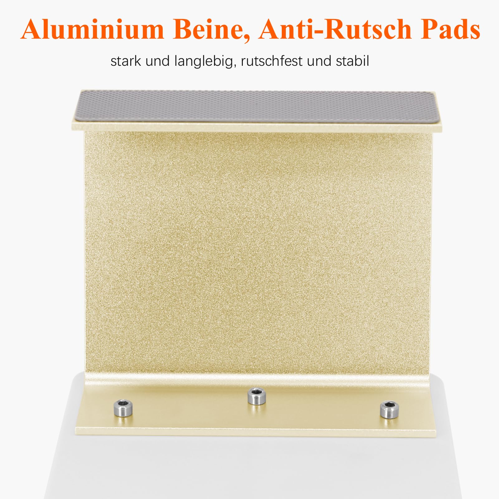 Handauflage Nagelstudio Handgelenkauflage, Armauflage für Nägel, Wrist Rest für Nägel für Nageltechniker Handkissen Nagelstudio Maniküre-Hand, Mit Beinen aus Aluminiumlegierung ﻿ (Weiß)