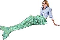 Vista 7 de Catalonia Manta de cola de sirena con correa antideslizante para el cuello