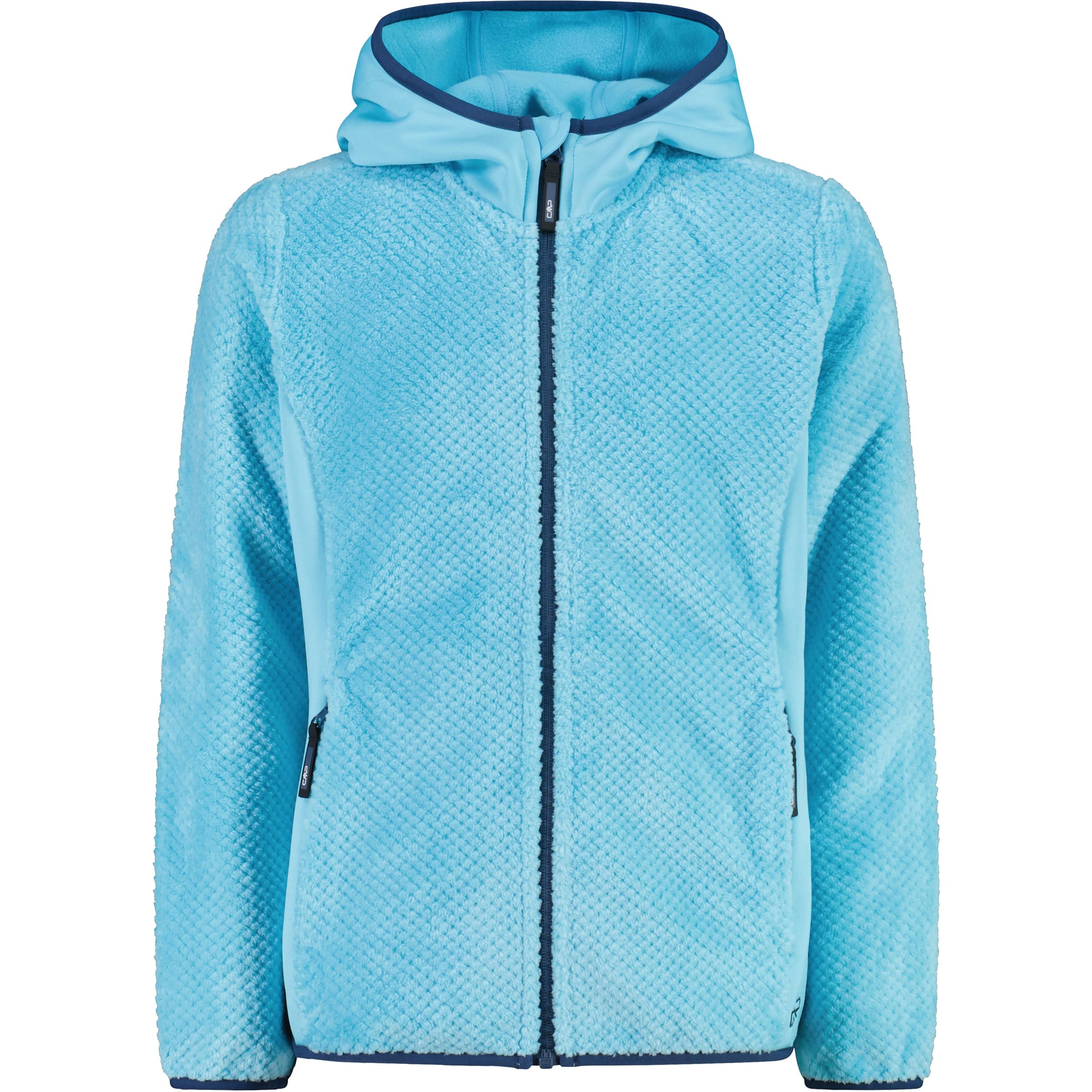 CMP Enfants Hoodie Veste, topazio, 140