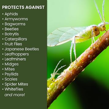 Natria 706250A Neem Oil Spray for Plants Pest Organic Disease Control, 24 Ounce 8 Pack, Ready-to-Use