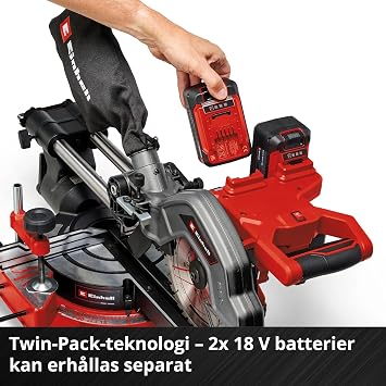 Einhell TE-SM 36/8 L Li-Solo, Akülü Gönye Testere (Akü ve şarj cihazı dahil değildir) - 4300882