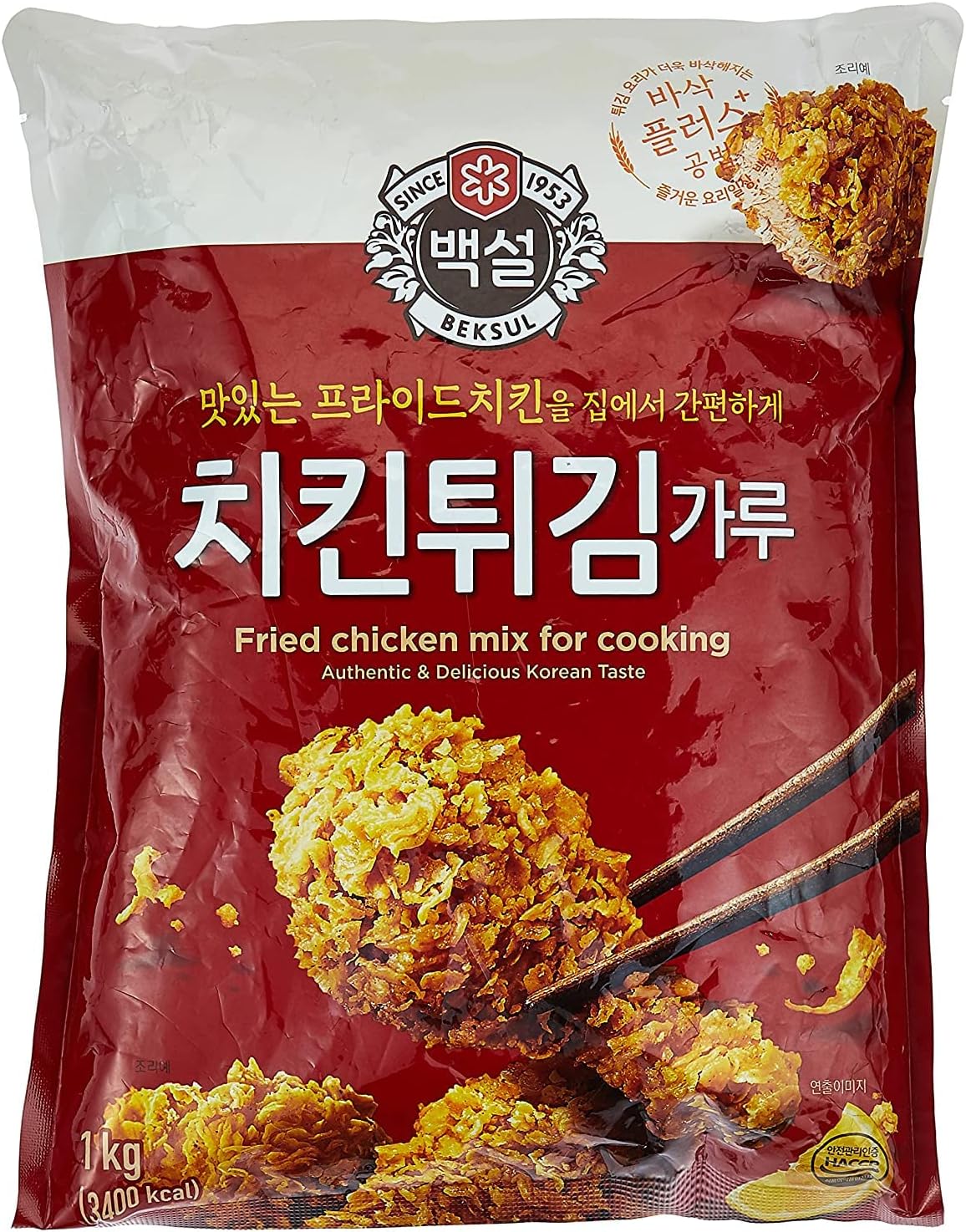 CJ Beksul Fried Chicken Mix 1kg,white
