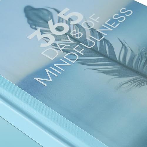 Miniatura 6 de Diario de atención plena de 365 días, cuaderno guiado de avisos diarios para diario reflexivo de autodescubrimiento