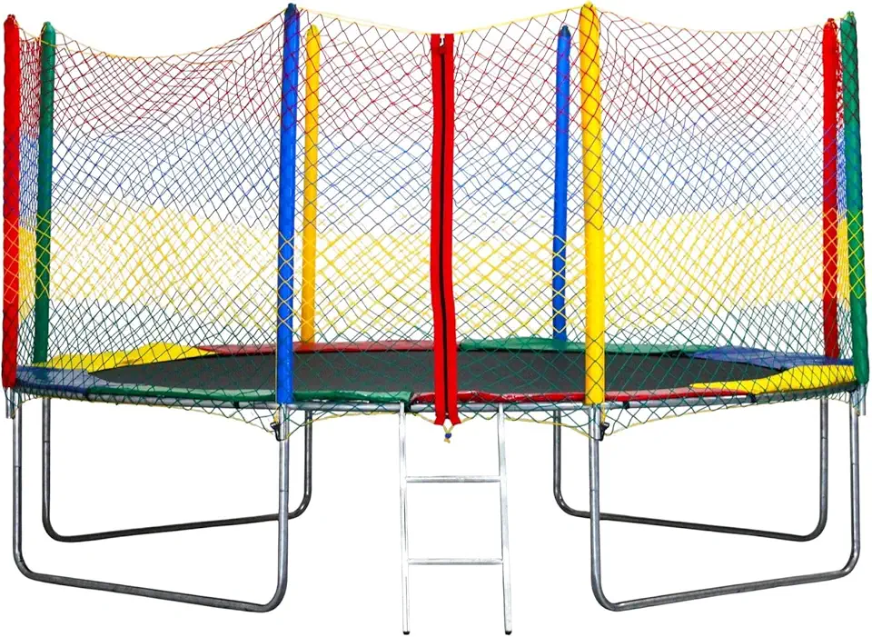 Genérico Cama Elástica 3,05m Multicolorida - Suporta até 185 kg