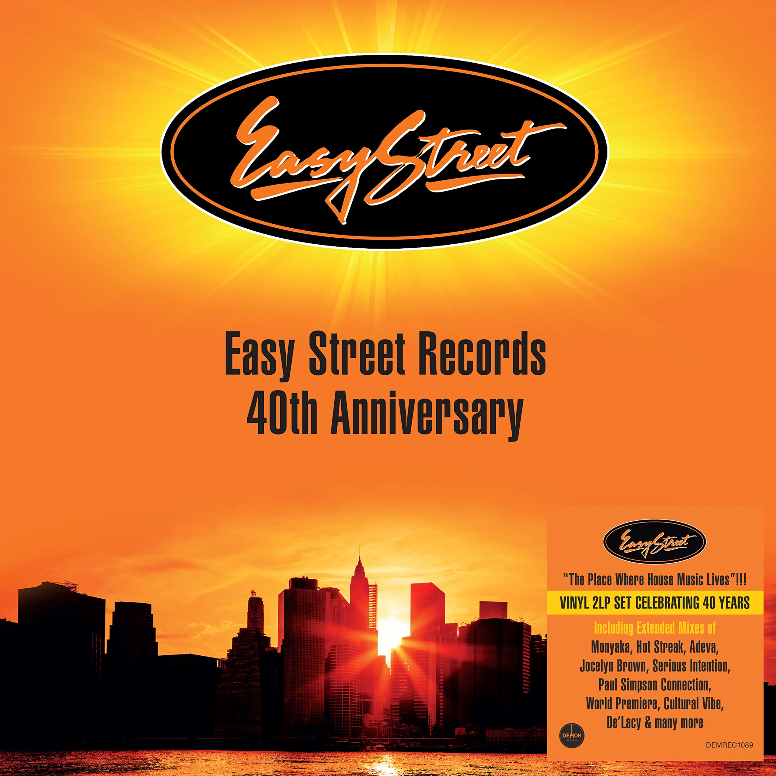 VARIOUS - Easy Street Records: 40th Anniversary - Vinyl (limited 2xLP)